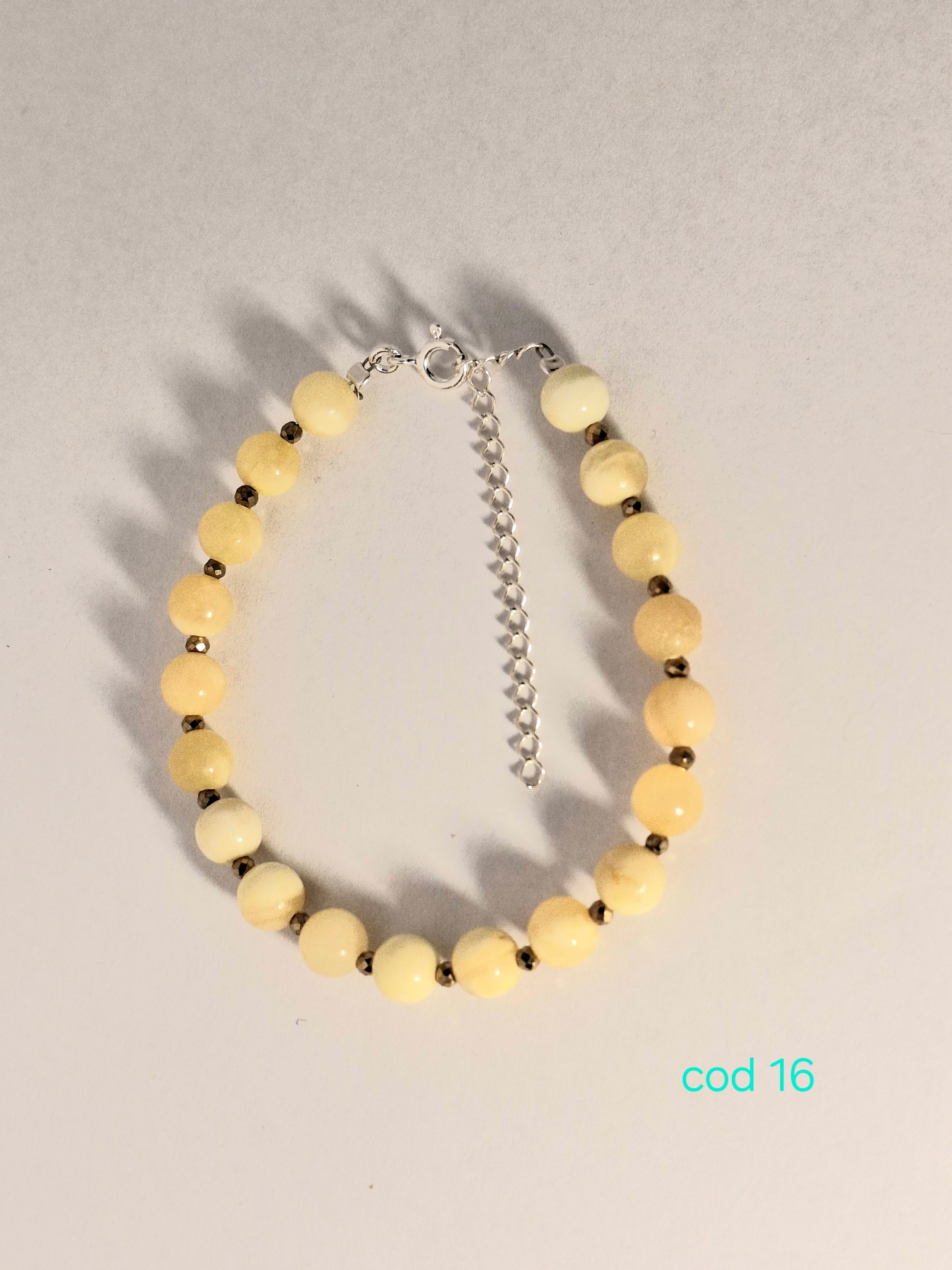 Bratara dama din pietre semipretioase in argint 925 (Cod 26)